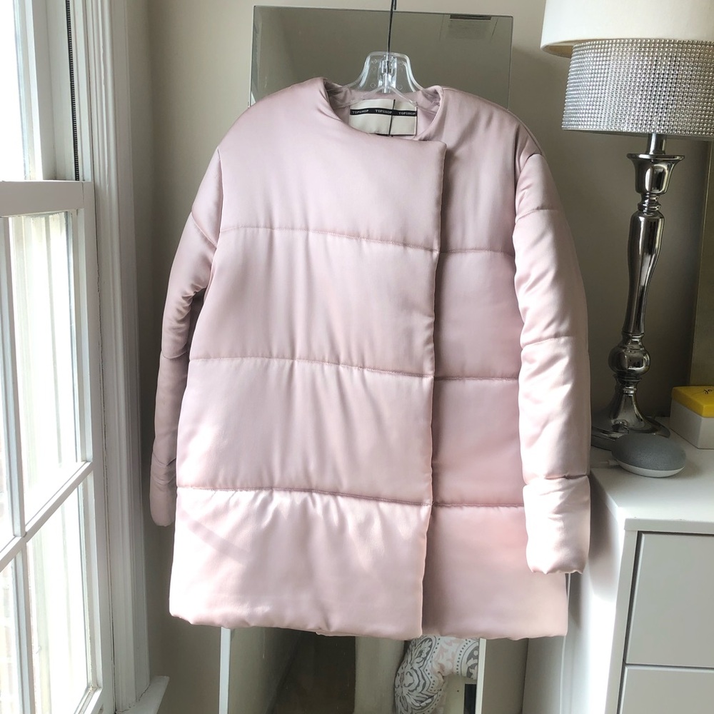 😍Women's Pink Puffer Jacket - Picture 2 of 9
